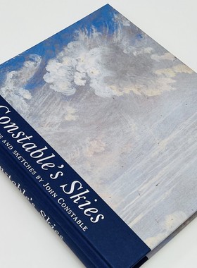 预售 康斯特布尔的天空：约翰·康斯特布尔绘画和素描 Constable's Skies 画云的人:天空之美  自然主义风景油画享它 why