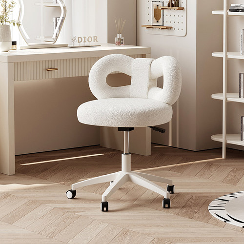 耶特梳妆凳蝴蝶结可移动升降