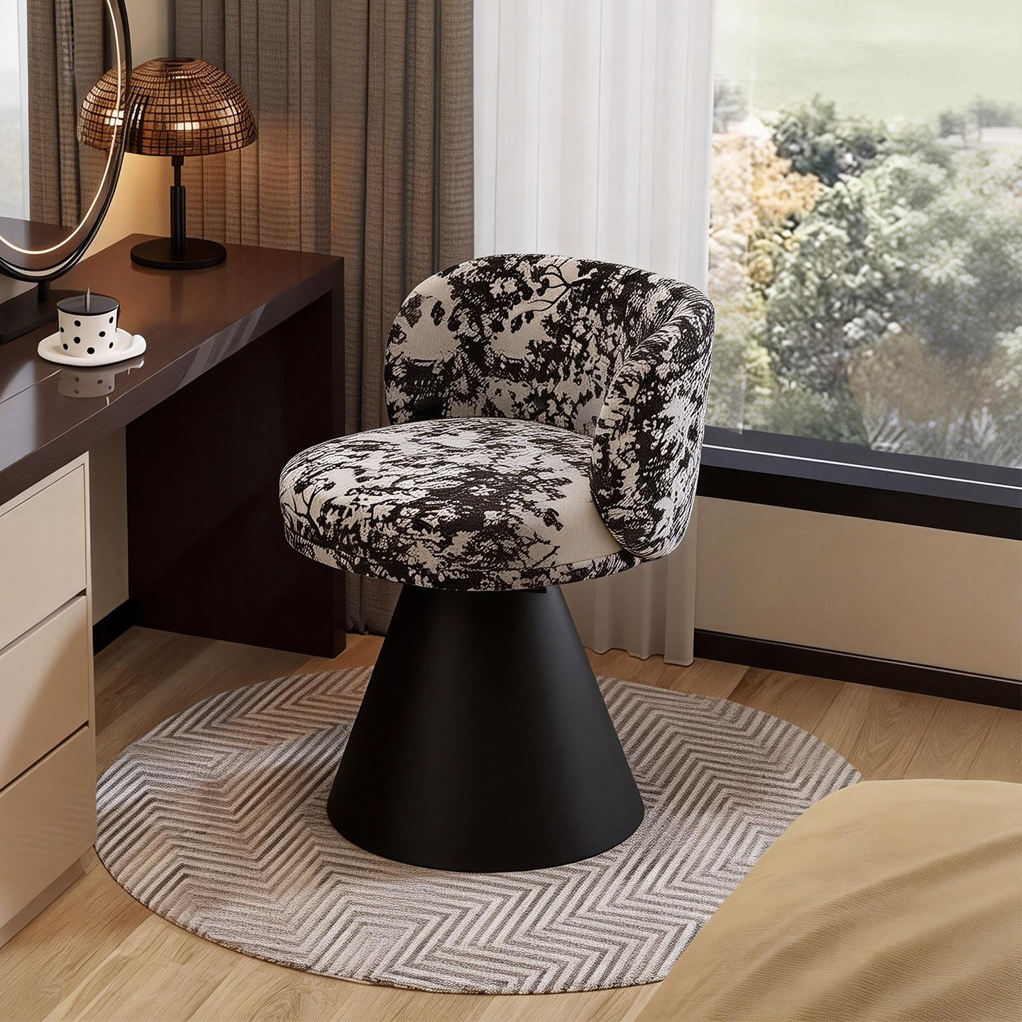 卧室轻奢高级感化妆椅房间梳妆台专用化妆凳室内久坐舒适梳妆凳,住宅家具,梳妆凳,淘宝优惠券,粉丝福利购,淘宝优惠卷