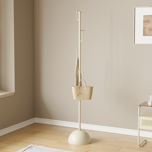 落地衣架家用挂衣架卧室衣帽架网红多功能挂衣杆立式 单杆衣服挂架