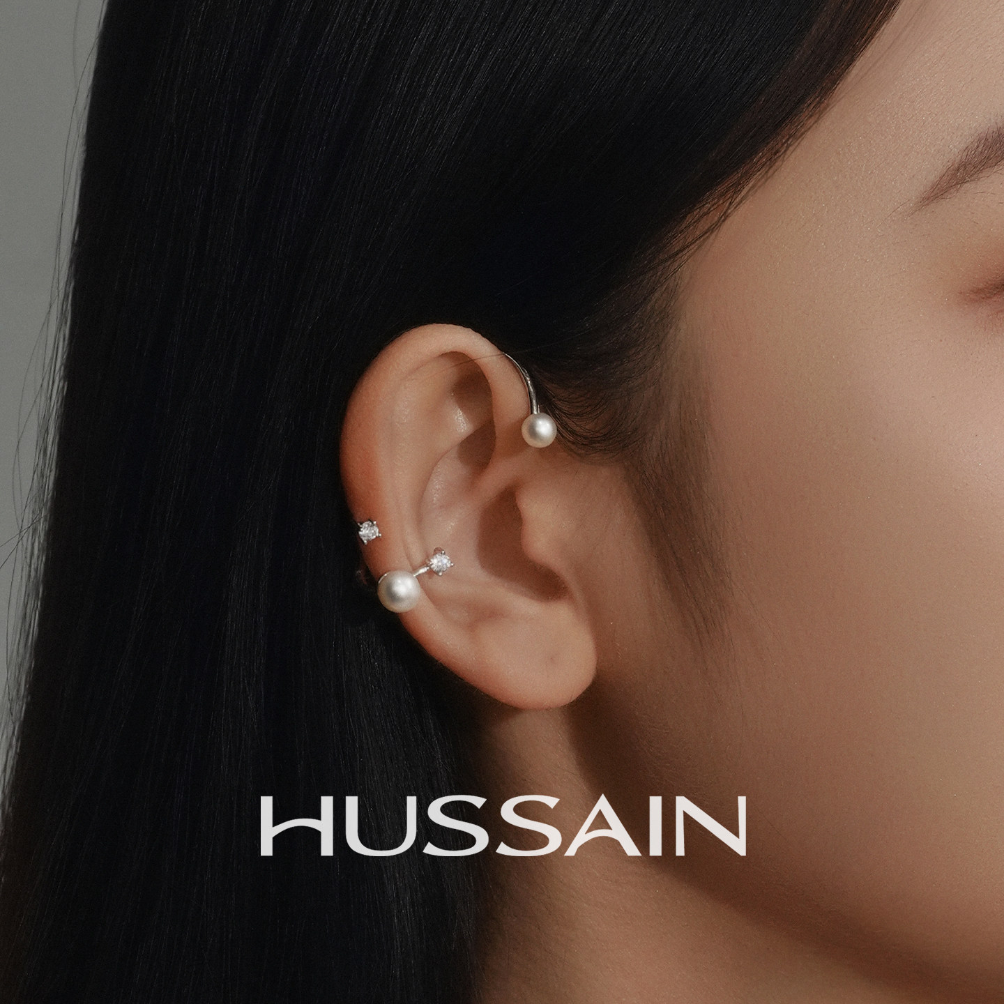 星点耳挂无耳洞轻奢耳环