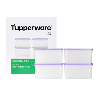 【政府补贴】特百惠雪影冷冻冷藏保鲜盒密封储藏2.5L大容量收纳