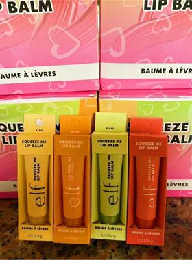 现货elf Squeeze Me有色润唇膏护唇膏滋润保湿修护唇部打底水果味