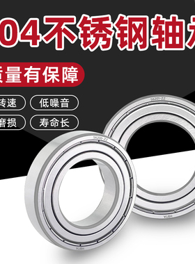 304不锈钢轴承 S6300 S6301 S6302防水 S6303 S6304 S6305Z防锈