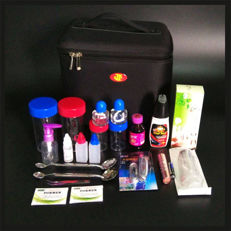 新款海济生物产品示范箱卫生巾.示范包洗衣液洗洁精产品示范实验