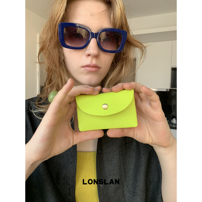 Lonslan BAG 2025多色卡包零钱包一体小巧迷你超薄包包