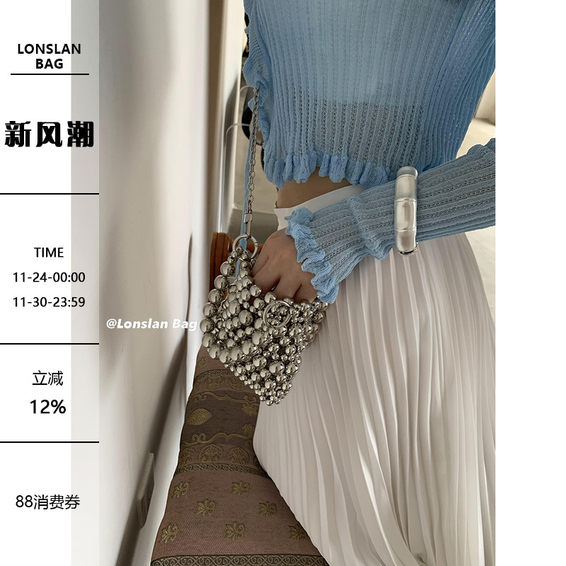 LonslanBag23SUMER珍珠手提包