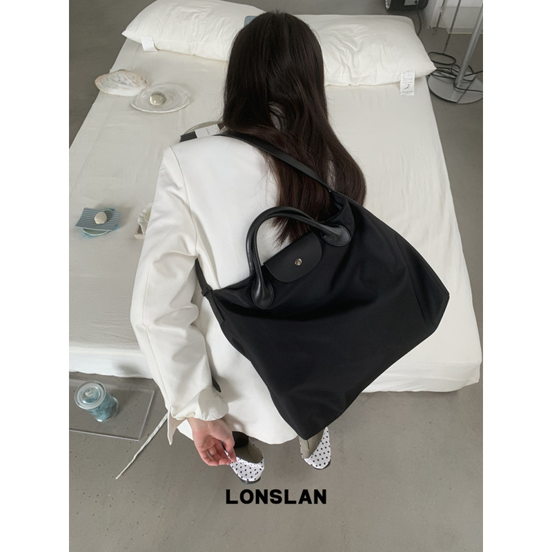 Lonslan BAG 2025NEW早秋尼龙布休闲简约大容量通勤手提斜挎包,箱包皮具/热销女包/男包,通用款女包,淘宝优惠券,粉丝福利购,淘宝优惠卷
