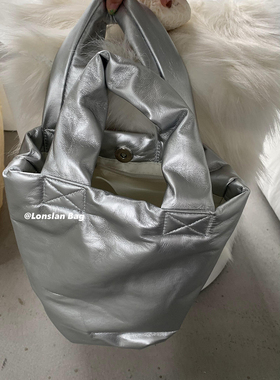 Lonslan BAG 2023SS NEW ins小众设计软皮质感手提包托特水桶包