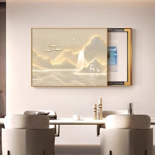 福禄电表箱装饰画新款配电箱遮挡挂画现代简约开关盒总电闸箱壁画