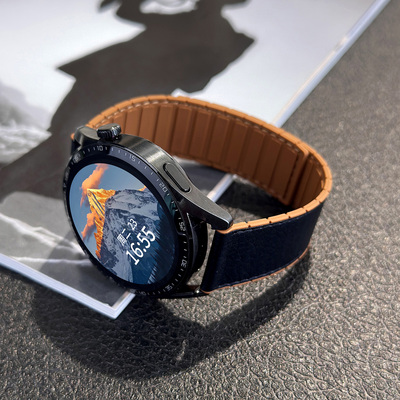 适用GT6硅胶贴皮磁吸表带