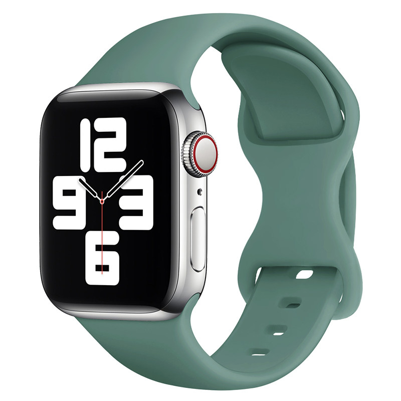 适用iwatch8表带苹果液态硅胶图片