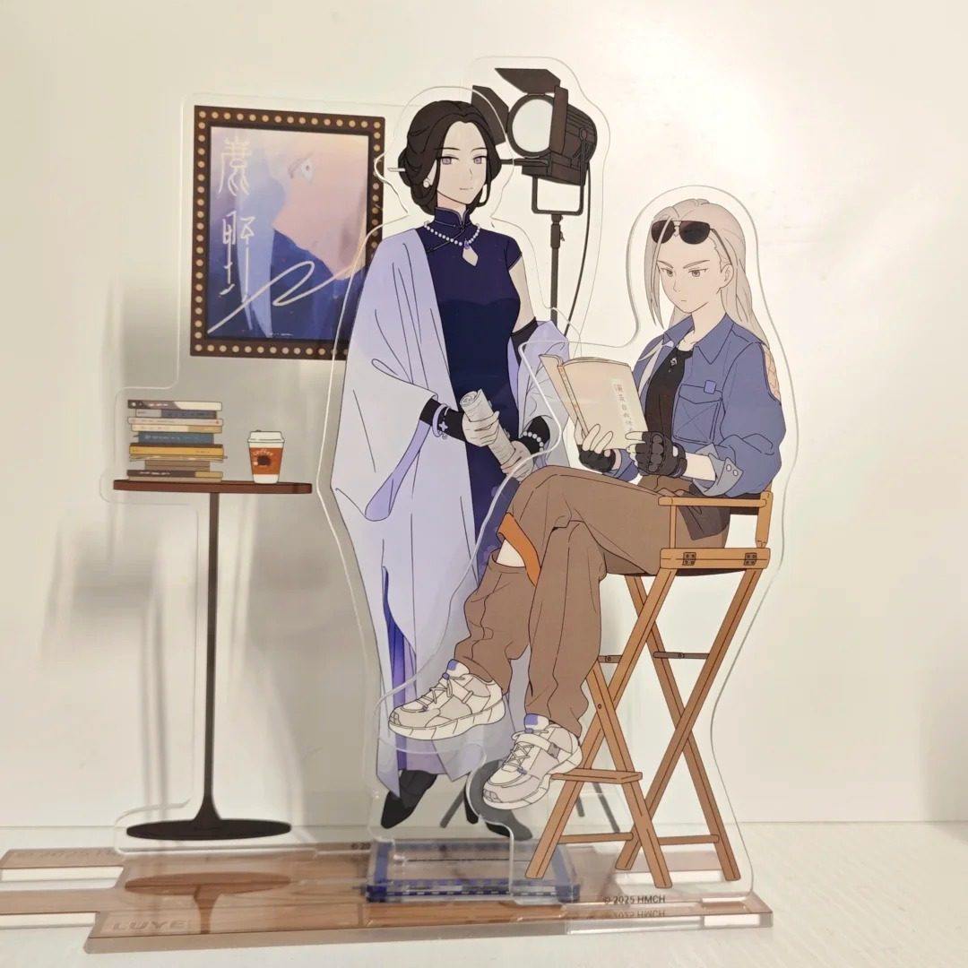 罗小黑战记演员系列周边鹿野静一亚克力立牌胶片桌面摆件二次收藏,模玩/动漫/周边/娃圈三坑/桌游,动漫徽章/立牌,淘宝优惠券,粉丝福利购,淘宝优惠卷