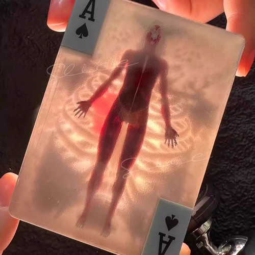 骷髅人体切片SLICE扑克牌