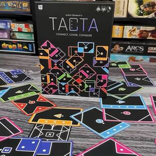 TACTA纸牌游戏快节奏战略形状匹配派对游戏家庭聚会休闲卡牌桌游