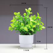 创意假花仿真花摆设客厅花艺家居绿植物盆栽小盆景餐桌装 饰品摆件