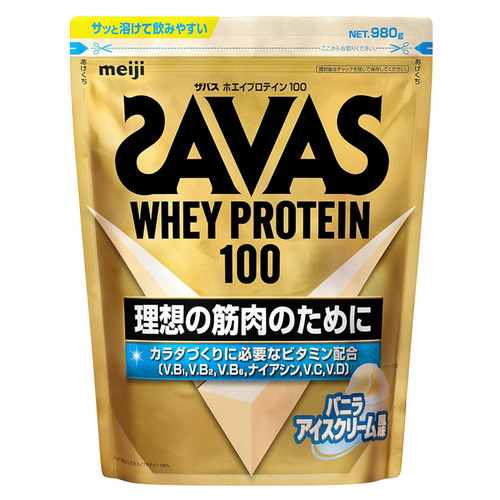 明治乳清蛋白SAVAS香草冰淇淋味