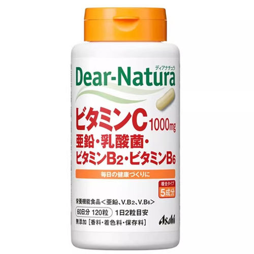日本朝日Asahi维生素C亚铅乳酸菌