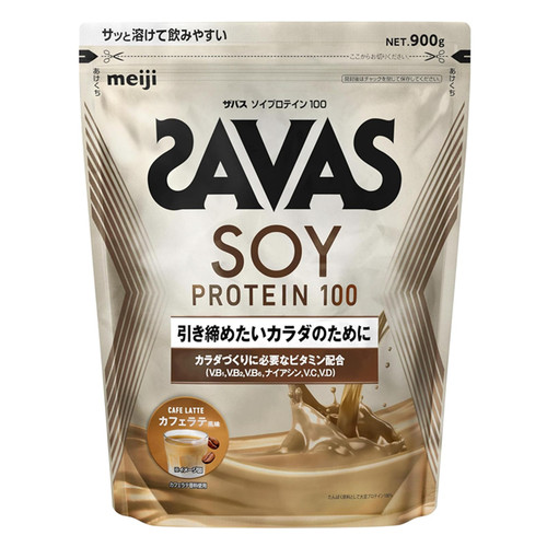 明治SAVAS蛋白粉拿铁咖啡味