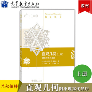 直观几何 上册 附季理真代译序 数学概览3-数学科学素养 D. 希尔伯特, S. 康福森 高等教育出版社