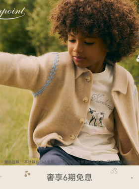 【Bonpoint x Guest In Residence联名】2025秋冬大童山羊绒外套