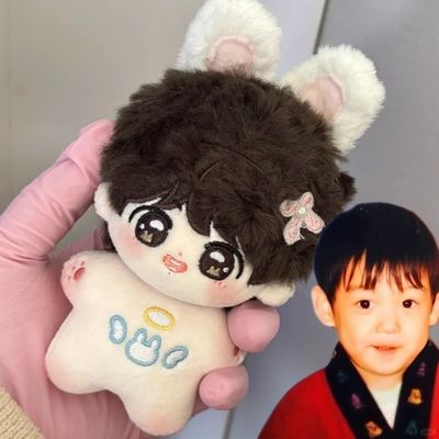BTS组合成员田征国10cm棉花娃娃