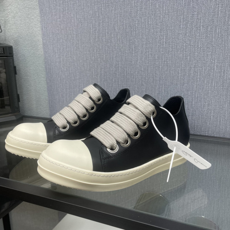 广州RO男鞋小牛皮奶香底