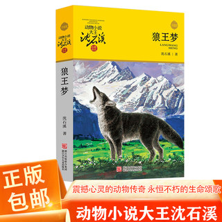 狼王梦正版包邮沈石溪动物小说品藏书系/三四五六年级中小学生课外书/浙江少年儿童/非注音/全套集完整版2020新版儿童文学