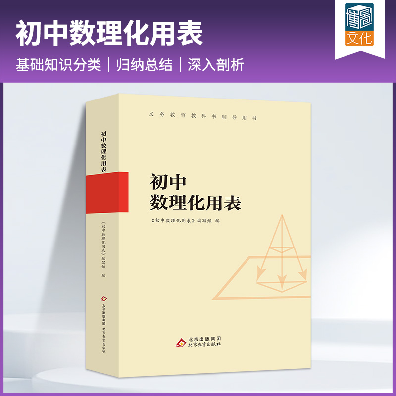初中数理化用表