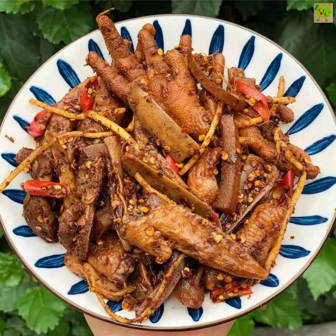 大杂烩佤味麻辣特色网红小吃鸡爪鸡翅尖三角脆骨牛皮撇菜根鸡脚筋 伴凑联盟