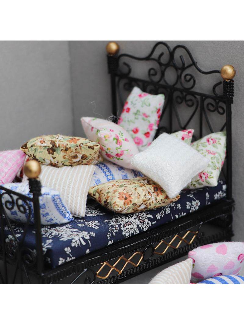 1:12 인형 집 인형 집 미니 인형 OB11 액세서리 베개 소파 베개 인형 모델 액세서리