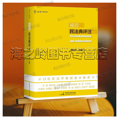 袖珍民法典评注杨代雄 著法条 解释 判例 民法原理 读懂民法典 一本全解决