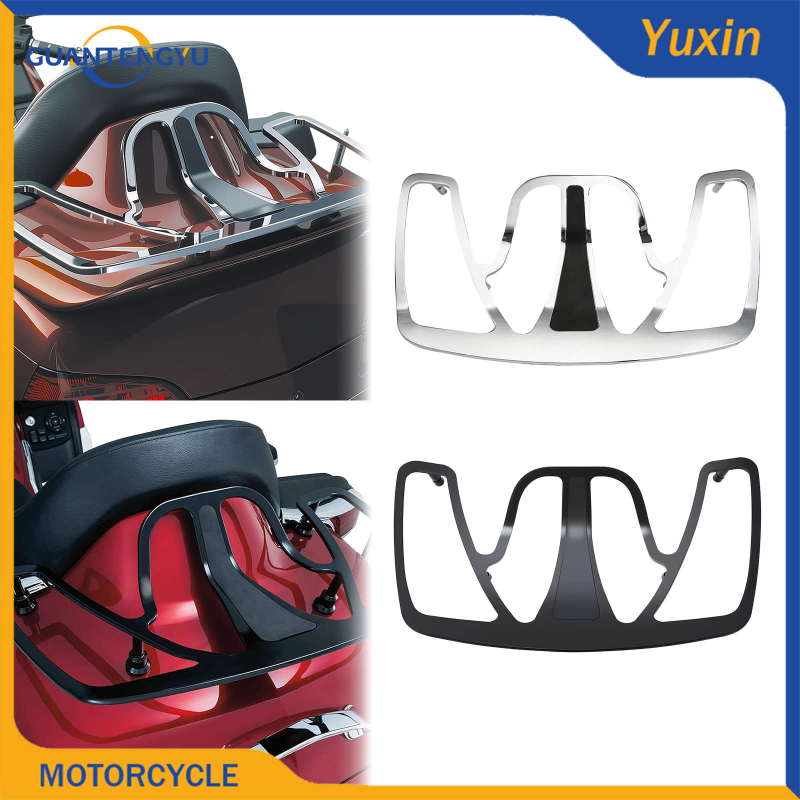 本田金翼GL1800改装后货架行李架