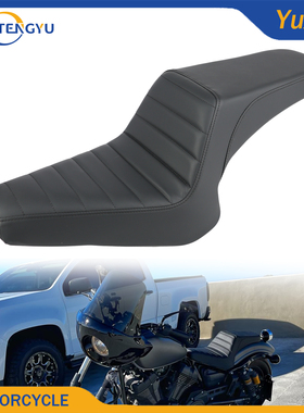 适用雅马哈H950 XV950 YAMAHA改装双人坐垫连体坐垫2013-2020年