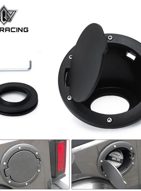 适用于jeep牧马人油箱盖铝合金燃油箱盖黑色两四门牧马人改装配件