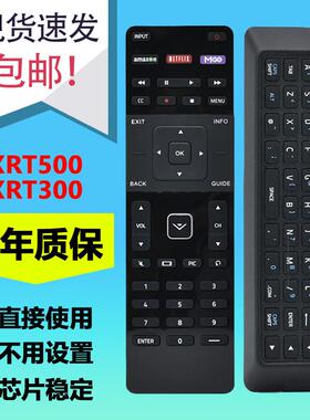 适用于 VIZIO 智能电视机双面遥控器XRT500 XRT300远程键盘