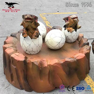 仿真恐龙机械电动甲龙小甲龙宝宝景区商场互动引流人气模型摆件