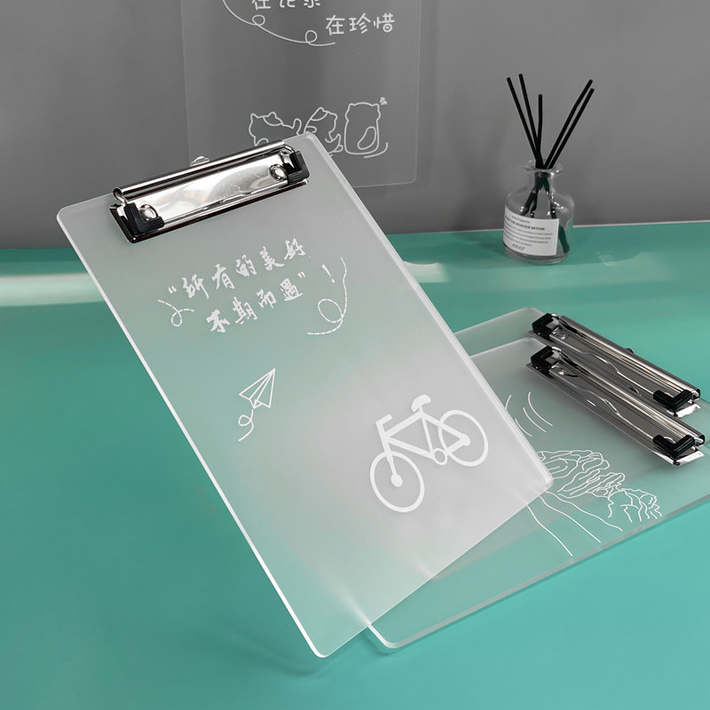 薇素蔓亚克力3毫米创意文件夹