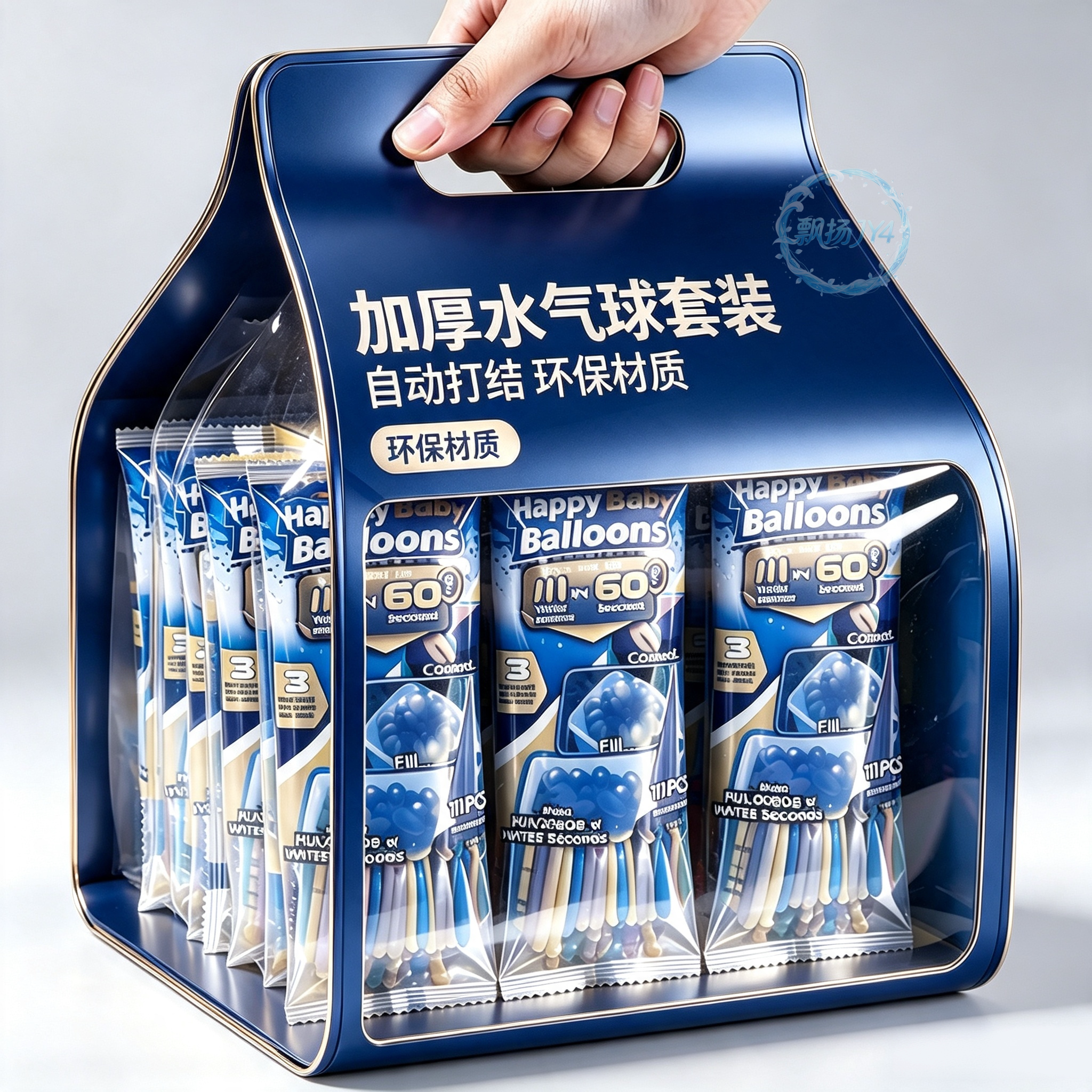 儿童自动封口快速注水打水仗气球