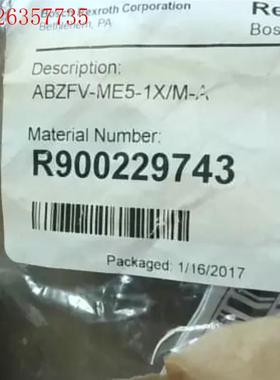 力士乐ABZFV-ME5-1X/M-A阀门R90022974(议价)