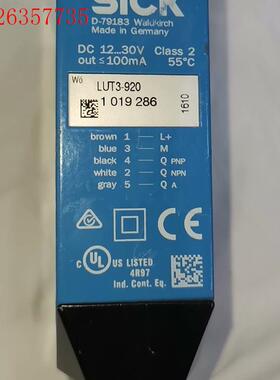 1019286 Sick LUT3-920 西克荧光传感器(议价)