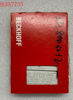 倍福可编程控制器模块,型号KL2702,议价出售,不是实价(议价)