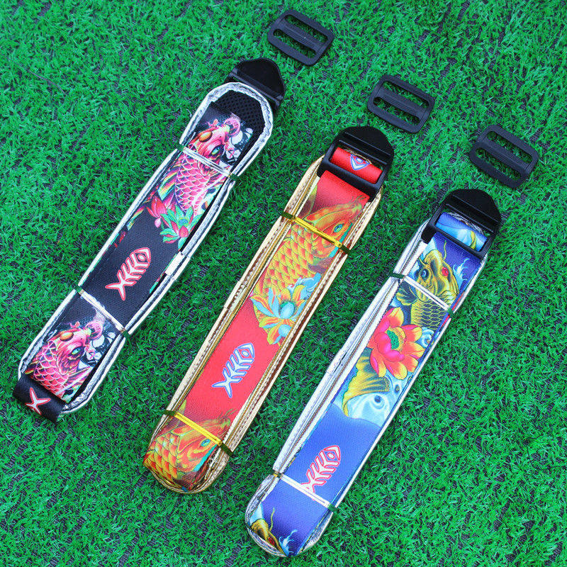 钓箱配件背带通用型台钓箱带卡扣加厚背带防水钓鱼箱配件便携背带