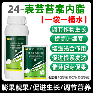 24表芸苔素内酯瓜果蔬菜小麦促花促果防落果生长调节剂农药芸苔素
