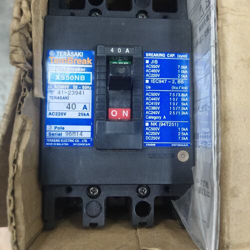 可维修TERASAKI寺崎断路器XS50NB，3P 4 0A 一台，图3议价