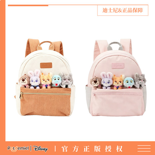 迪士尼正版疯狂动物城公仔双肩包