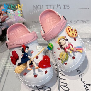 女童凉鞋轻便防滑外穿女宝拖鞋儿童洞洞鞋夏季宝宝凉拖女孩沙滩鞋