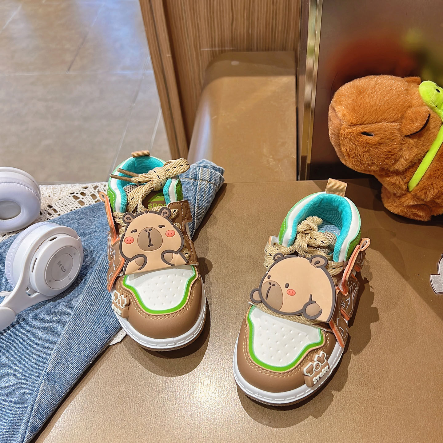 男童鞋子儿童高帮运动鞋