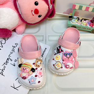 儿童拖鞋女2026新款女孩夏季外穿时尚爆款洞洞鞋eva材质小孩凉拖