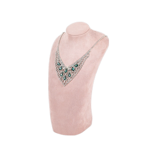 POLOFEST项链架展示架人像模特脖子戒指耳环吊坠套装橱窗摆件道具